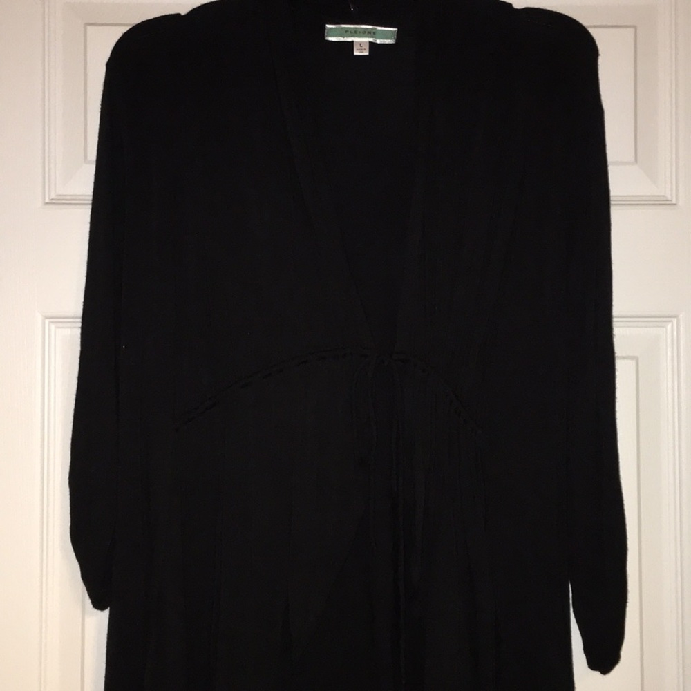 Black cardigan!